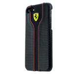 Ferrari Hardcase Racing - Etui skórzane iPhone 8 / 7 (czarny) w sklepie internetowym mobilemania.pl