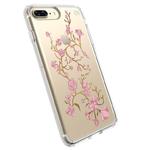 Speck Presidio Clear with Print - Etui iPhone 8 Plus / 7 Plus / 6s Plus (Goldenblossoms Pink/Clear) w sklepie internetowym mobilemania.pl