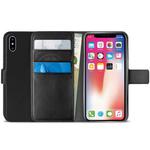 PURO Booklet Wallet Case - Etui iPhone Xs Max z kieszeniami na karty + stand up (czarny) w sklepie internetowym mobilemania.pl