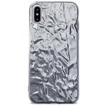 PURO Glam Metal Flex Cover - Etui iPhone Xs / X (metaliczny efekt srebrny) w sklepie internetowym mobilemania.pl