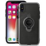 PURO Magnet Ring Cover - Etui z uchwytem na palec do iPhone XS/X (czarny) w sklepie internetowym mobilemania.pl