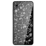 PURO Glam Ice Light Cover - Etui Huawei P20 z metalicznymi elementami srebra w sklepie internetowym mobilemania.pl