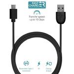 PURO Type-C Charge & Sync - Kabel USB-C 3.1 na USB-A 3.1 1m (czarny) w sklepie internetowym mobilemania.pl