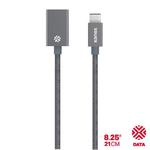 Kanex przejściówka DuraBraid Aluminium z USB-C na USB 3.0 typ A (Space Grey) w sklepie internetowym mobilemania.pl