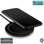 PURO Fast Wireless Charging - Uniwersalna ładowarka indukcyjna Qi USB-C 10 W (czarna) w sklepie internetowym mobilemania.pl