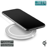 PURO Fast Wireless Charging - Uniwersalna ładowarka indukcyjna Qi USB-C 10 W (biały) w sklepie internetowym mobilemania.pl