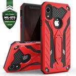 Zizo Static Cover - Pancerne etui iPhone XR z podstawką (czerwone) w sklepie internetowym mobilemania.pl