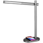 Lampa LED na biurko Momax Q.Led Desk z ładowarką Qi do iOS i Android 10W (szary) w sklepie internetowym mobilemania.pl