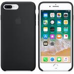 Apple Silicone Case - Silikonowe etui iPhone 8 Plus / 7 Plus (czarny) w sklepie internetowym mobilemania.pl