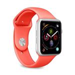 PURO ICON Elastyczny pasek sportowy do Apple Watch 42 / 44 mm (S/M/L) Coral w sklepie internetowym mobilemania.pl