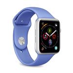 PURO ICON Elastyczny pasek sportowy do Apple Watch 42 / 44 mm (S/M/L) niebieski w sklepie internetowym mobilemania.pl
