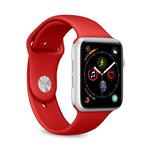 PURO ICON Elastyczny pasek sportowy do Apple Watch 42 / 44 mm (S/M/L) Czerwony w sklepie internetowym mobilemania.pl