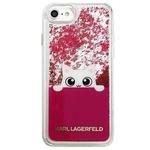 Karl Lagerfeld K-Peek A Boo etui na iPhone 8 / 7 (Glitter Fushia) w sklepie internetowym mobilemania.pl