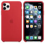 Apple Silicone Case - Silikonowe etui iPhone 11 Pro Max (czerwony) (PRODUCT)RED w sklepie internetowym mobilemania.pl