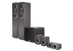 Q Acoustics QA 3050i 3010i 3090Ci QB12 Szary Zestaw Kina Domowego 5.1 Salon Poznań Wrocław w sklepie internetowym audioplaza.pl