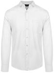 Koszula męska BIAŁA elegancka klasyczna długi rękaw - 100% bawełna w sklepie internetowym Be Trendy