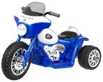 Motorek Chopper na akumulator dla dzieci Niebieski + 3 koła + Dźwięki + Światła LED w sklepie internetowym gebe.com.pl