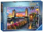 Puzzle 1000 elementów Zachód słońca nad Tower Bridge w sklepie internetowym gebe.com.pl