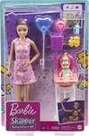 Lalka Barbie Skipper Klub Opiekunek Krzesełko Mini Urodziny GRP40 Mattel w sklepie internetowym gebe.com.pl