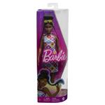 Barbie Fashionistas Lalka w kolorowej sukience Mattel w sklepie internetowym gebe.com.pl