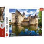 Puzzle 3000 elementów Zamek Scully-sour-Loire Francja Trefl w sklepie internetowym gebe.com.pl