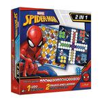 Gra 2w1 Chińczyk / Węże i drabiny, Spider-Man Trefl w sklepie internetowym gebe.com.pl