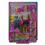 Lalka Barbie Fryzura Kolorowa panterka Mattel w sklepie internetowym gebe.com.pl