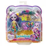 Lalka Enchantimals + figurki zwierzątek Rodzina Lemurów Mattel w sklepie internetowym gebe.com.pl