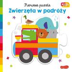 Książeczka Akademia Mądrego Dziecka. Pierwsze Puzzle. Zwierzęta w podróży Harper Collins w sklepie internetowym gebe.com.pl