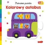 Książeczka Akademia Mądrego Dziecka. Pierwsze puzzle. Kolorowy Autobus Harper Collins w sklepie internetowym gebe.com.pl