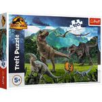 Puzzle 100 elementów Dinozaury Park Jurajski Trefl w sklepie internetowym gebe.com.pl