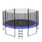 Trampolina ogrodowa SkyRamiz 487cm 16FT dla dzieci Niebieski + Akcesoria w sklepie internetowym gebe.com.pl