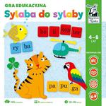 Gra edukacyjna "Sylaba do sylaby" dla dzieci 4-8 lat + Układanie wyrazów + Nazywanie obrazków w sklepie internetowym gebe.com.pl