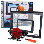 Interaktywny zestaw do gry w koszykówkę dla dzieci 6+ Tablica z licznikiem + piłka + pompka w sklepie internetowym gebe.com.pl