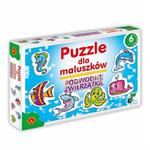 Puzzle dla Maluszków - Podwodne Zwierzęta w sklepie internetowym gebe.com.pl