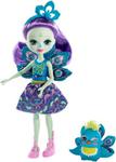 Mattel Enchantimals Lalka Ze Zwierzątkiem Patter Peacock FXM74 DVH87 w sklepie internetowym Asplaneta.pl