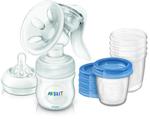 Philips Avent Laktator Ręczny Natural 330/20 Butelka 125ml + 5x 180ml PROMOCJA w sklepie internetowym Asplaneta.pl