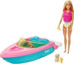 Mattel Barbie Motorówka + Lalka GRG30 w sklepie internetowym Asplaneta.pl