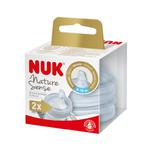 Nuk Nature Sense Silikonowy Ustnik Niekapek 2szt 6-18m 256465 w sklepie internetowym Asplaneta.pl