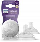 Avent Natural Response Smoczek Do Butelki 2szt 0m 961/02 w sklepie internetowym Asplaneta.pl