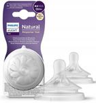 Avent Natural Response Smoczek Do Butelki 2szt 0m+ 962/02 w sklepie internetowym Asplaneta.pl