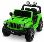 Toyz Terenowy Pojazd Na Akumulator Jeep Rubicon 4x45w Zielony w sklepie internetowym Asplaneta.pl