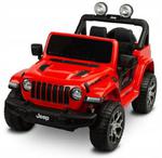 Toyz Terenowy Pojazd Na Akumulator Jeep Rubicon 4x45w Czerwony w sklepie internetowym Asplaneta.pl