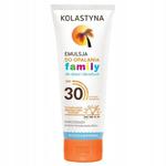 Kolastyna Emulsja Do Opalania Family Dla Dzieci i Dorosłych SPF 30 250ml 5874 w sklepie internetowym Asplaneta.pl