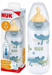 Nuk Butelka First Choice+ 300ml Smoczek Lateksowy 0-6m 0m+ Czujnik Niebieska w sklepie internetowym Asplaneta.pl