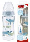 Nuk Butelka First Choice+ Antykolkowa Z Czujnikiem 360ml Kaszka XL 6-18m Niebieska w sklepie internetowym Asplaneta.pl