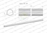 Rura wewnętrzna Seria 2R, rura zewnętrzna Seria 1R do wału 1210 przegubowo-teleskopowego 36x3.2 mm 1090 mm WARYŃSKI w sklepie internetowym AgroProfi.pl