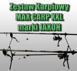 Zestaw Karpiowy MAX CARP XXL 2 WĘDKI, 2 KOŁOWROTKI, ROD POD, 2 SYGNALIZATORY, 2 SWINGERY w sklepie internetowym Bolw.pl