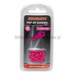 Wkręty do kulek StarBaits Pop Up Screws Fluo Pink 25szt. w sklepie internetowym Bolw.pl