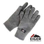 Rękawiczki ocieplane Eiger Knitted Glove whit 3m Thinsulate Lining Grey roz. L w sklepie internetowym Bolw.pl